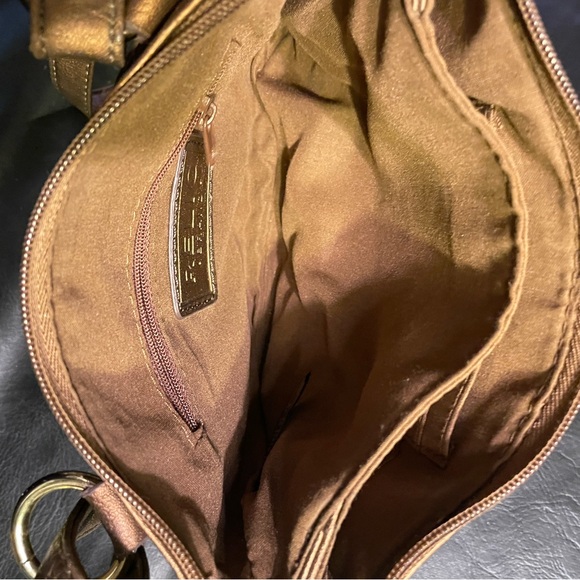 RELIC Rustic Faux Leather Adjustable Crossbody With Floral Design Beautiful - Picture 7 of 9